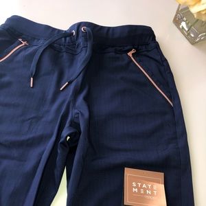 Navy scrub pants